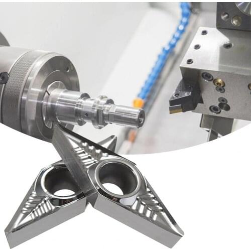 10Pcs CNC Carbide Inserts Set Indexable Turning Inserts Anti-rust Blades Durable Lathe Milling Tools