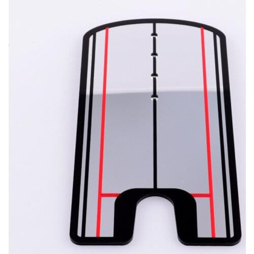 Golfs' Putting Training Aid with Mirror Design Portable Easy to Use Durable Long Lasting for Indoor Outdoor ALS88