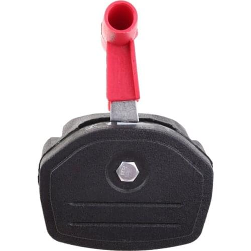 M4YC Durable Plastic Throttle Box for Lawn Mower Lawn Mower Replacement Parts Black+Red Throttle Switch Throttle Control Box