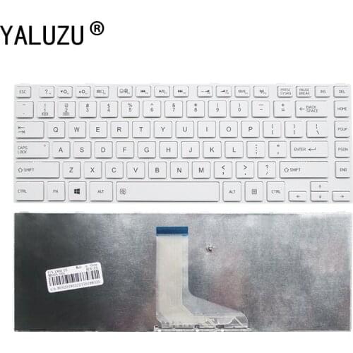 New for TOSHIBA L800 L805 L830 L835 L840 L845 L840D L845D L800D P840 P845 C800 C840 C845 Laptop Keyboard Frame White US