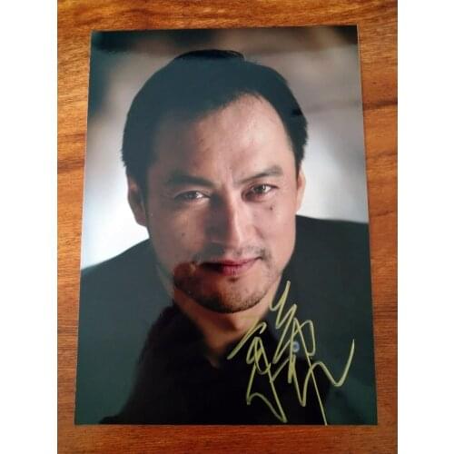 Hand signed Ken Watanabe autographed photo 5*7 free ship 092018A
