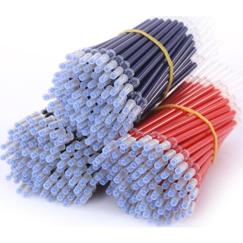 0.38mm 0.5mm 20pcs/bag Gel Pen Refill Office Signature Rods Red Blue Black Ink Refill Office School Stationery Writing Supplies