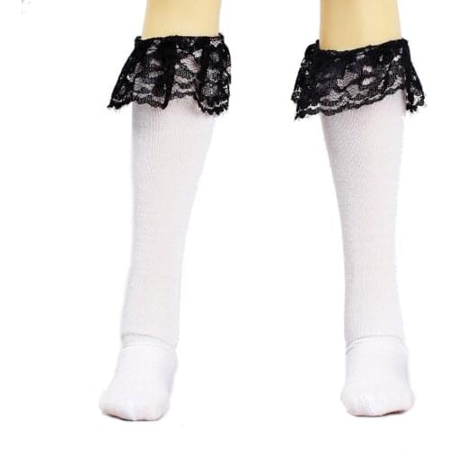 [wamami] 13# Acc Black Lace Socks/Stockings 1/4 MSD BJD Dollfie