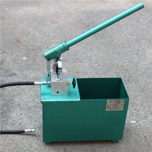 1pc SYL-4 800KG manual hydraulic test pump 80mpa Press machine Water pipe