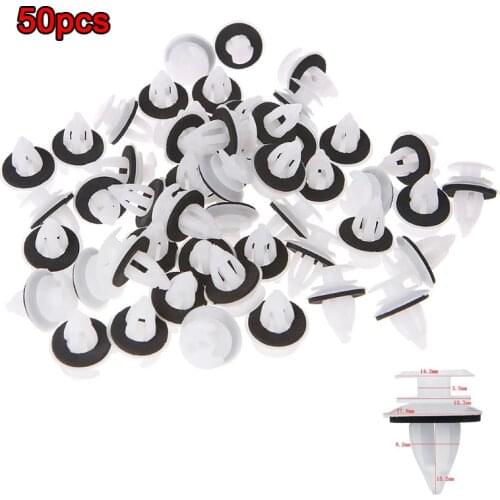 10/20/40/50Pcs 8mm Car Door Trim Panel Clips Rivets Fastener Retainer For BMW E34 E36 E38 E39 E46 X5 M3 M5 Z3