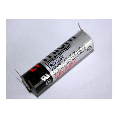 10PCS ER6V 3.6V 2000mAh PLC Battery With Pins Free Shipping