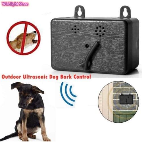 Anti Barking Stop Bark Ultrasonic Pet Dog Repeller Outdoor Dog Stop No Bark Control Training Device Pets Dogs Supplies