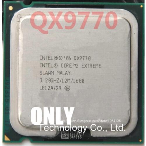 Free shipping original INTEL QX9770 3.2G LGA 775 1600MHz 12MB processor cpu than QX9650