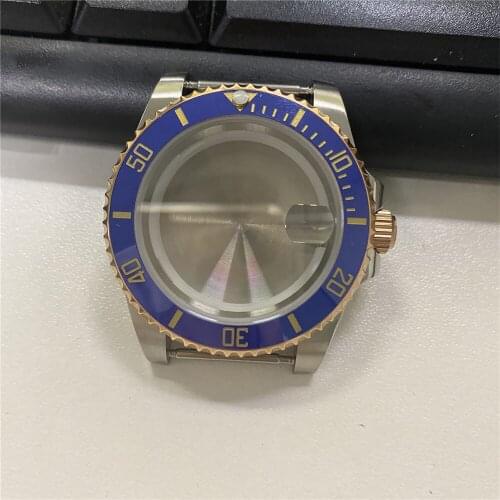 For Miyota 8215 8200 Stainless Steel Watch Case Cover Kit for ETA 2836 for Mingzhu Series Movement