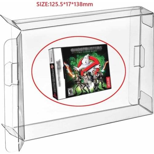 H 10pcs Clear Protector Case Game Cartridge Box Protection Sleeve for NDS