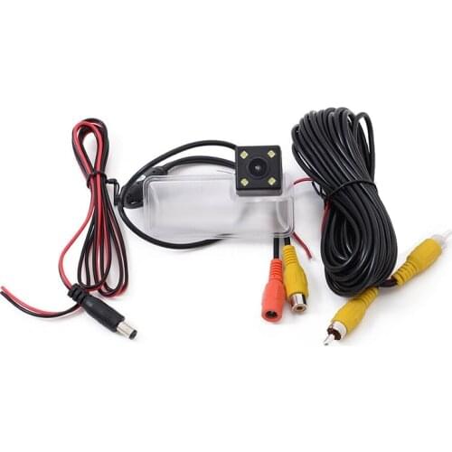 Rear View Backup Reverse Parking Camera 4LED Light for Subaru XV STi BRZ WRX Tribeca Legacy Forester Outback Impreza