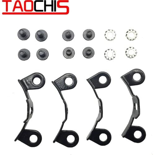 TAOCHIS Fog light Bracket Retrofit Tools Adapter Frame For M6 2.5 3.0 inch Fog lamp bi xenon Projector Lens Modify Screws Nuts