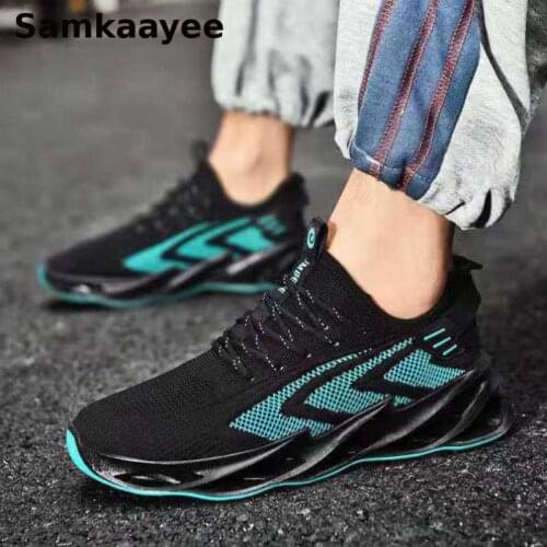 Size 39-44 Mens Casual Shoes Sneakers Spring Autumn Male Zapatillas Tennis Mesh Mixed Colors Lace Up Breathable Walking Footwear