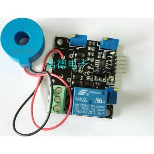 Current detection sensor module AC/short circuit 50A switch output