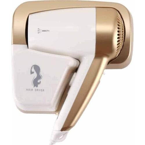 Wall Mounted Hair Dryer for Clubhouse Home Hotel Bathroom Negative ion Electric Fans Hairdryer with Holder Base