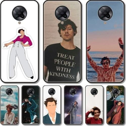 Singer star Phone Case For xiaomi M2 C3 X3 F2 Lite NFC 6 5 x Poco k30 Pro Anime Black Cover Silicone Back Pretty tpu