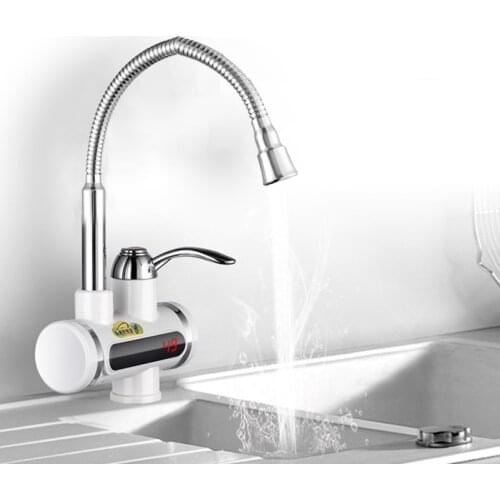 Instant Electric Water Heater Rapid Heating Faucet with Temperature Display
