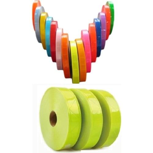 2.5CM High Quality Resistance Cold Reflective Lattice Belt Highlighting Night Warning PVC Tape DIY Garment Accessories