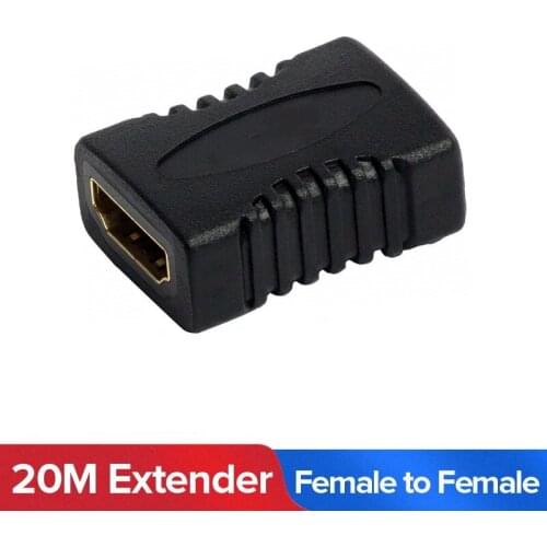 Extender Female to Female Connector 4K HDMI-compatible Extension Converter Adapter Coupler for PS4 HDMI-compatible Extender