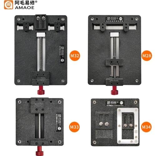 AMAOE Universal PCB Board Holder Fixture For Mobile Phone Motherboard IC Fixture Fixed Board Maintencance Clamp