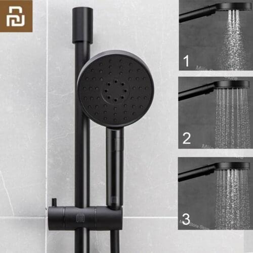 Youpin Dabai Handheld Shower Head hose Lifting rod Set 3 in 1 360 Degree 120mm 53 Water Hole with PVC Powerful Massage Shower