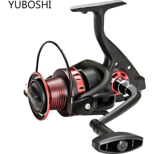 YUBOSHI 2020 New Lightweight Fishing Reel 4000-8000 series Long Casting Spinning Reel 5.2:1 Force Fishing Reel Fishing Tackle