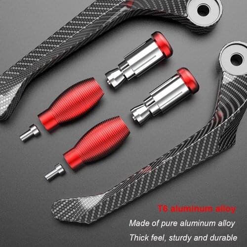 1 Pair 7/8 inch Motorcycle Modification CNC Protection Rod Anti-Fall Horn Brakes Hand Guard Bow Universal Motorcycle Accessories