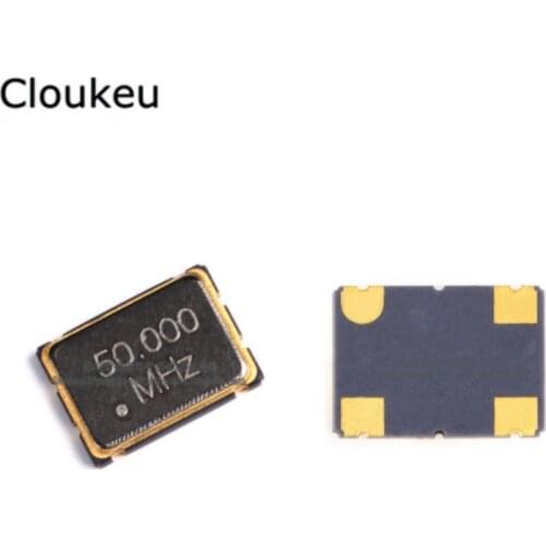 7050 50.000MHz 25PPM 3.3V SMT Active crystal oscillator 5070 Resonator 5*7mm