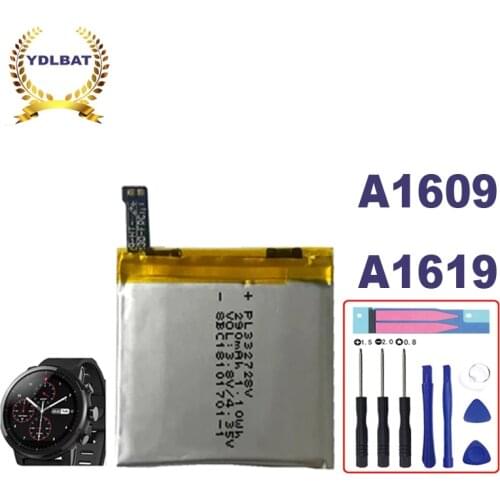290mah battery for Huami For Huami Amazfit Stratos 2 A1609 A1619 smart watch battery pl332728v 332728