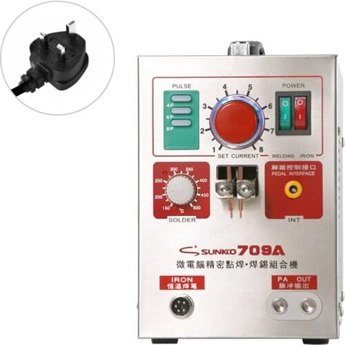 KKmoon Spot Welder Battery Welding Equipment with Mobile Welding Pen Constant Temperature Soldering Iron Pulse Welding Machine