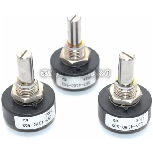 British Spectrol imported 357-4160-503 conductive plastic 360 degree limitless potentiometer 50k