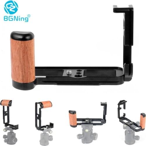 BGNing Quick Release L-shaped Plate Holder Mount Hand Grip Tripod Bracket for Fujifilm X-T200 XT200 Camera for FUJI X-100V X100V