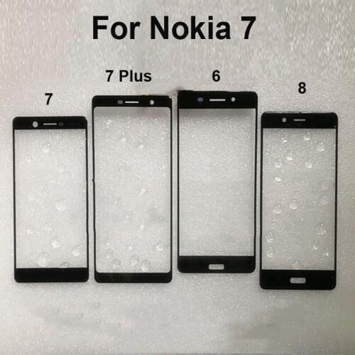 For Nokia 7 Nokia7 Touch Panel Screen Digitizer Glass Sensor Touch Panel Without Flex Protector Oleophobic Coating