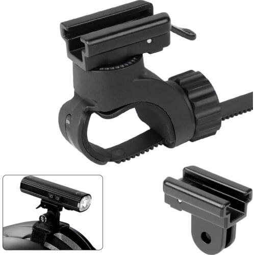 Bicycle Headlight Holder Mount For Gaciron H03/ H07 MTB Bike Front LED Lamp Buckle Quick Mount Release Helmet Adaptor Bracket