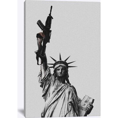 Modular Hd Prints Statue of Liberty Pictures Home Decor Creative Design Painting Canvas Poster Frame Wall Art For Living Room