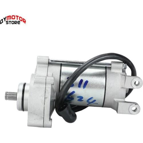 Motorcycle Electric Start Starter Motor For 62mm Bore ZongShen ZS 190cc Z190 W190 1P62YML-2 Engine Dirt Pit Bike Atv Quad Parts