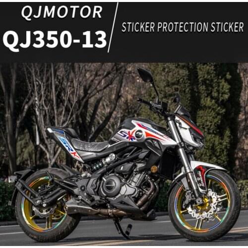 Motorcycle Pull Decal Sticker Car Protection Printmaking Decoration for Qjmotor Qj350-13