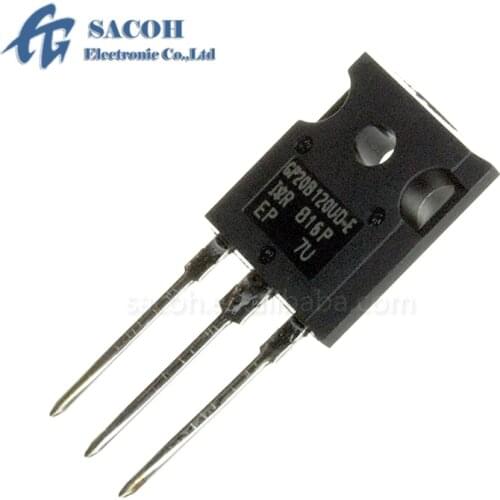 Free Shipping 10Pcs IRGP20B120U-EPBF IRGP20B120U-E GP20B120U-E IRGP20B120UD-E GP20B120UD-E TO-247 20A 1200V Power IGBT