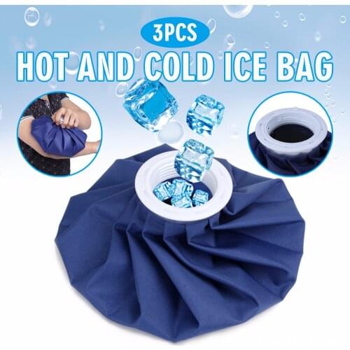 3pcs Hot and Cold Ice Bag Knee Ankle Cooling ice pack Pain Relief Cold Hot Therapy Pack 11" 9" 6" Reusable for Sports Injury