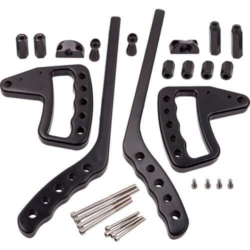 Front & Rear Grab Handles Grip Mount Bar for Jeep Wrangler JK JKU 2007-2017