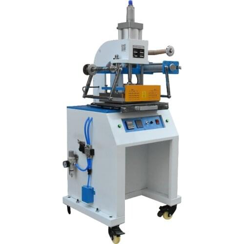 Pneumatic Hot Foil Stamping Machine,Branding Machine,Marking press,Debossing machine on business card,leather,wood