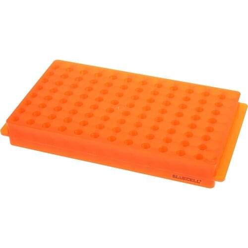 96 Position Polypropylene Microcentrifuge PCR Tube Rack for CentrifugeTubes 0.2 ml 0.5ml 1.5ml 2.0ml