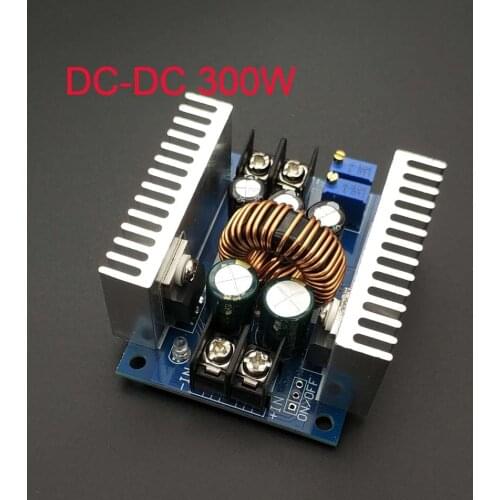 300W 20A DC-DC Buck Converter Step Down Module Constant Current LED Driver Power Step Down Voltage Module Electrolytic Capacitor