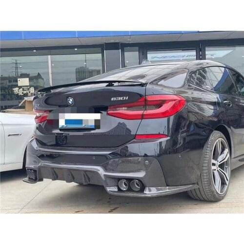 Applicable to Bmw G32 6 Series Gt Refitting Small Enveloping Carbon Fiber Front Spade Side Skirt Lip Rear