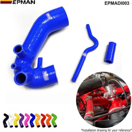 SILICONE AIR INTAKE INDUCTION HOSE PIPE for Audi A4 1.8T / For 1.8T Quattro B5 , For AEB/ATW 96-01 EPMADI003