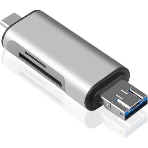 USB Adapter 3-in-1 Type C OTG Memory Card Reader Mult-function With USB Female Interface For PC USB 3.0 Read TF