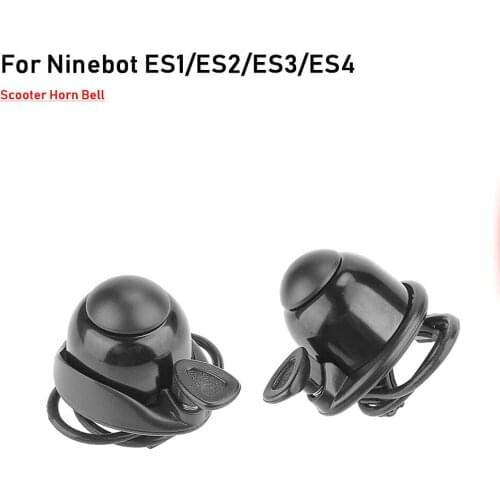 Bicycle Bell For Ninebot ES1/ES2/ES3/ES4 Scooter Rubber Ring Adjustable Bell Horn Ring Bell Bicycle Handlebar Horn Cycling Parts