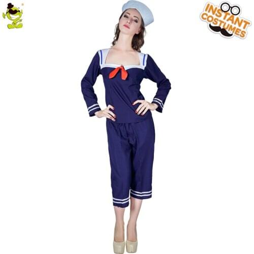 Ladies Sexy Shipmate Costume Carnival Outfits for Women Cosplay Gorgeous Fancy Dress Sailor Girl Costumes