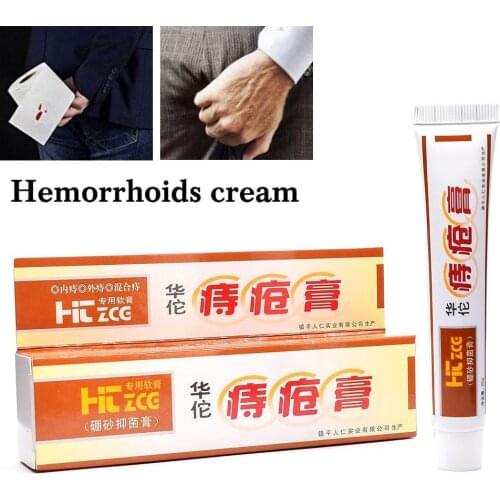 25g Antibacterial Chinese Herbal Hemorrhoids Cream Effective Hemorrhoids External Anal Piles Treatment Fissure Internal M1T2