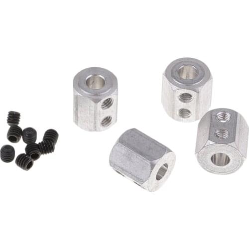 4pcs 1/10 RC Car Wheel Rim Hex Adapter Coupling 08065 for HSP 94188 94170